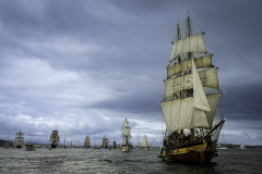 Classic Tall Ship at Sea – Australian Wooden Boats Festival, H