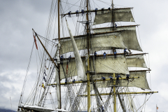 Tall Ship in Full Sail – Australian Wooden Boats Festival, Hob