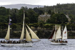 Sailing Vessels on the Derwent River – Australian Wooden Boats
