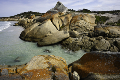 Orange Boulders Along Turquoise Coast – Bay of Fires
